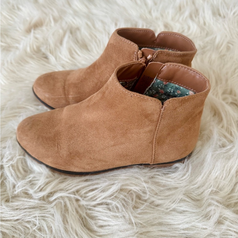 Cat & Jack Tan Ankle Booties